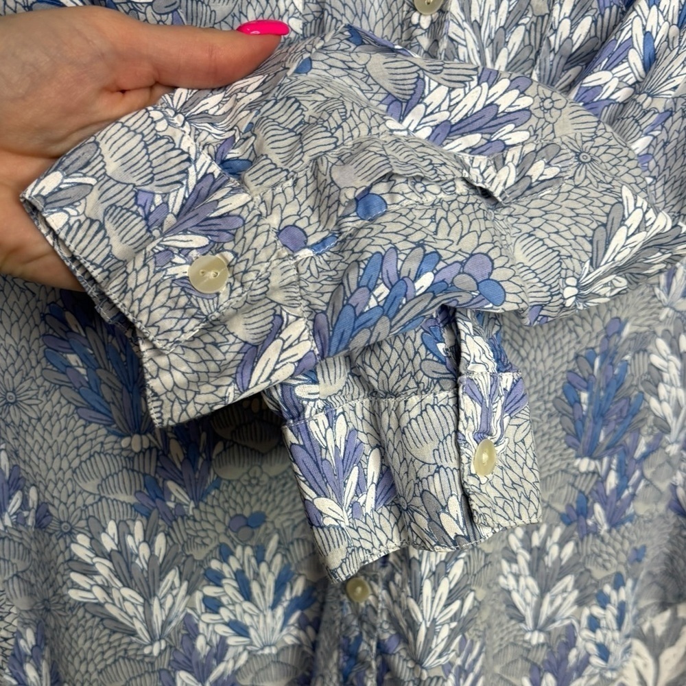 Roller Rabbit Guy Button Down Cotton Printed Shir… - image 5